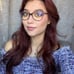 New Tom Ford 54mm Purple Cat Eye Women's Eyeglasses Frame