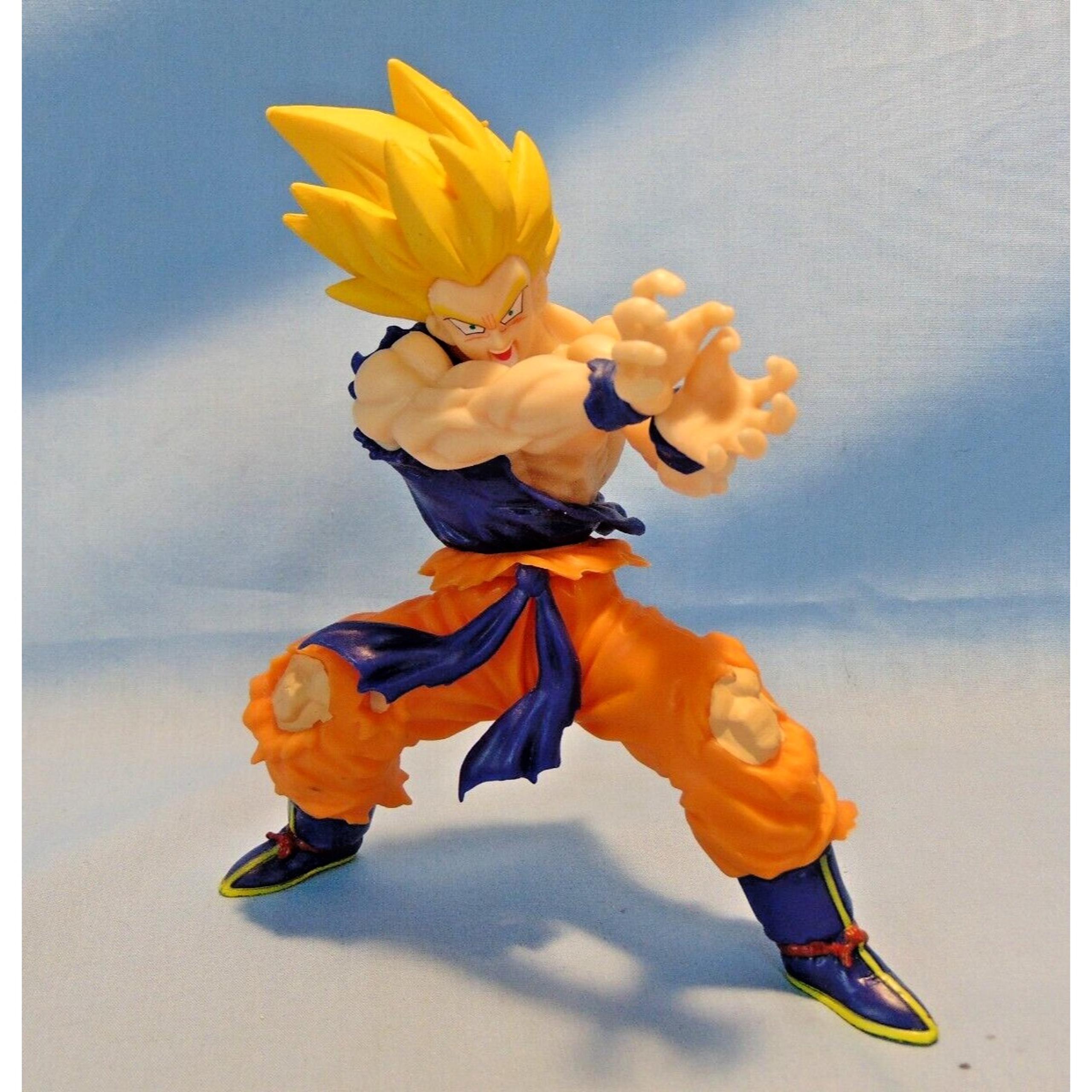 Anime Dragon Ball Z Legends Super Saiyan Gokou Kamehameha Blast Figure