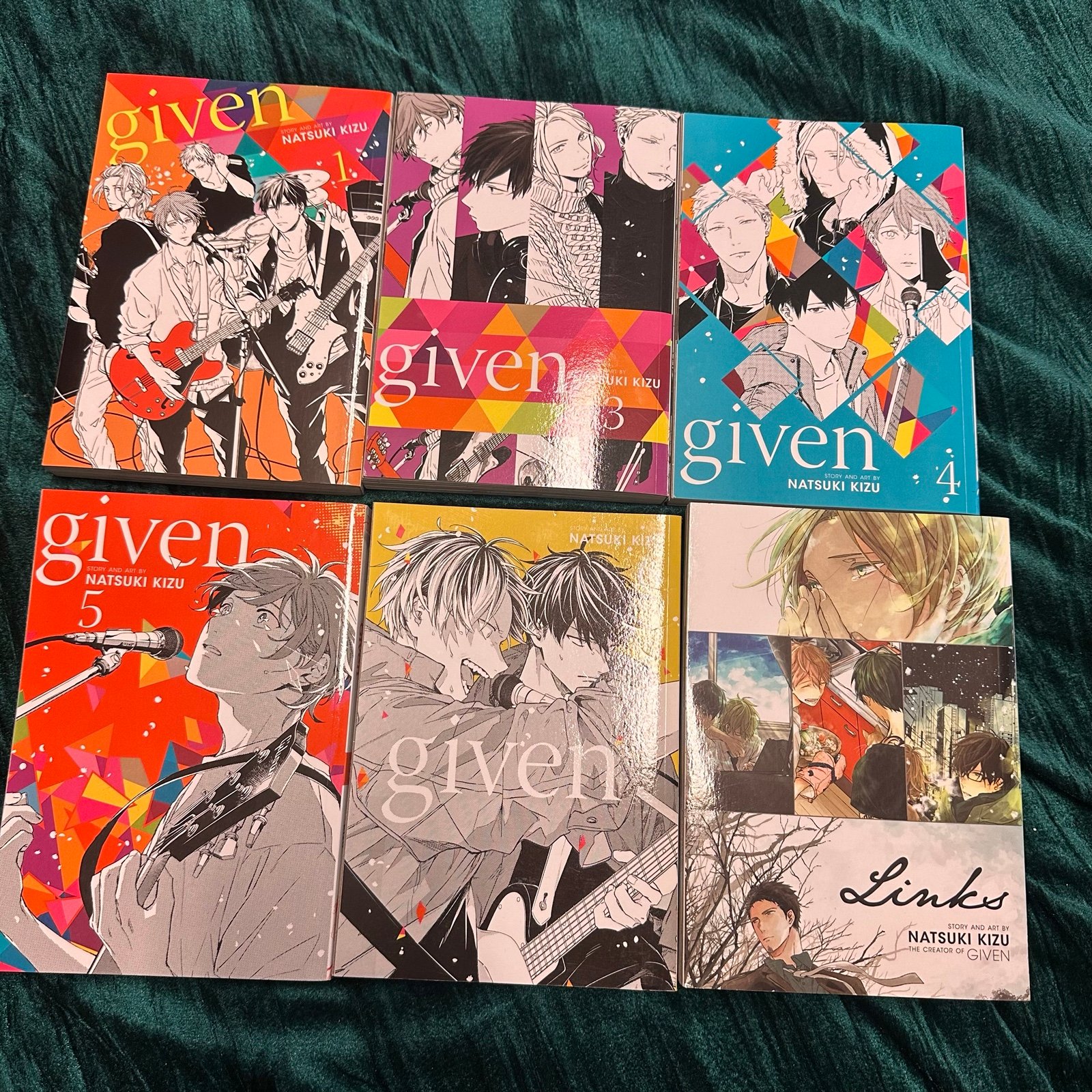 BL Manga Given and Links Lot