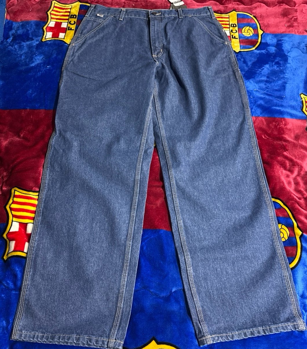 Carhartt FR 2112 Fire Resistant Relaxed Fit Blue Denim Jeans Mens