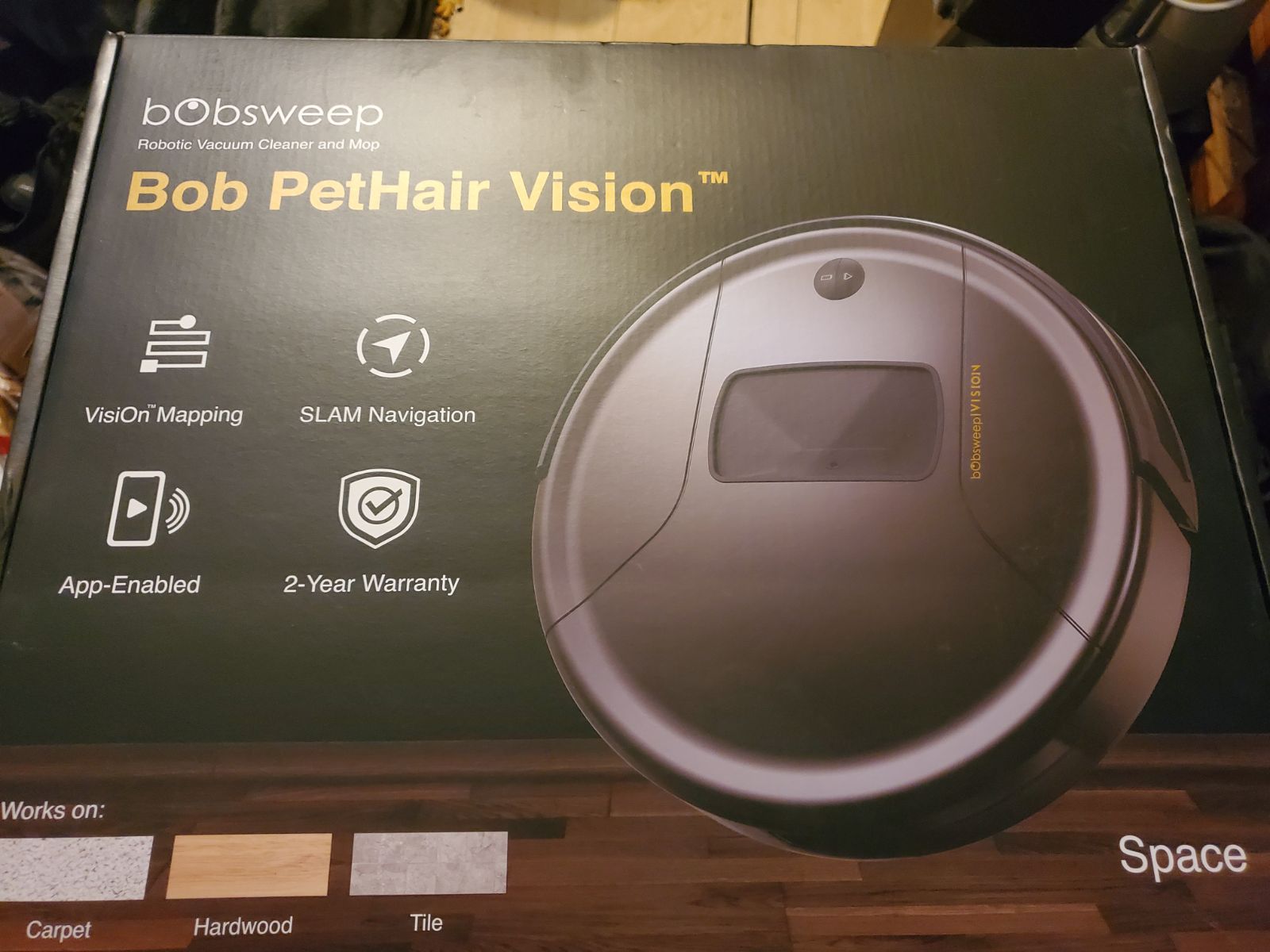 Bobsweep robotic vacuum cleaner