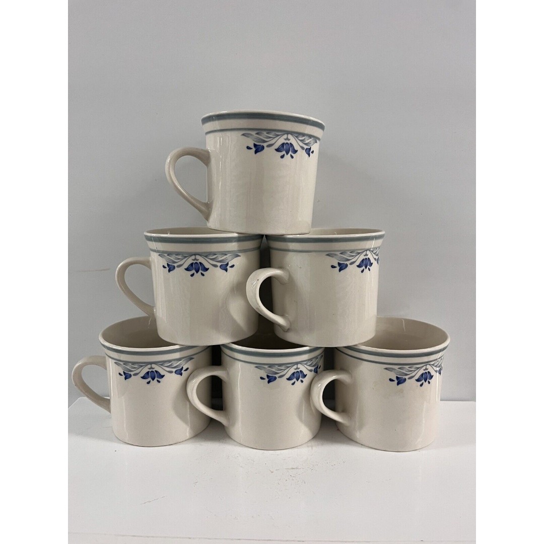 Tienshan Stoneware Mugs Set Of 6