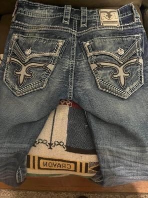 Mens Rock Revival jeans