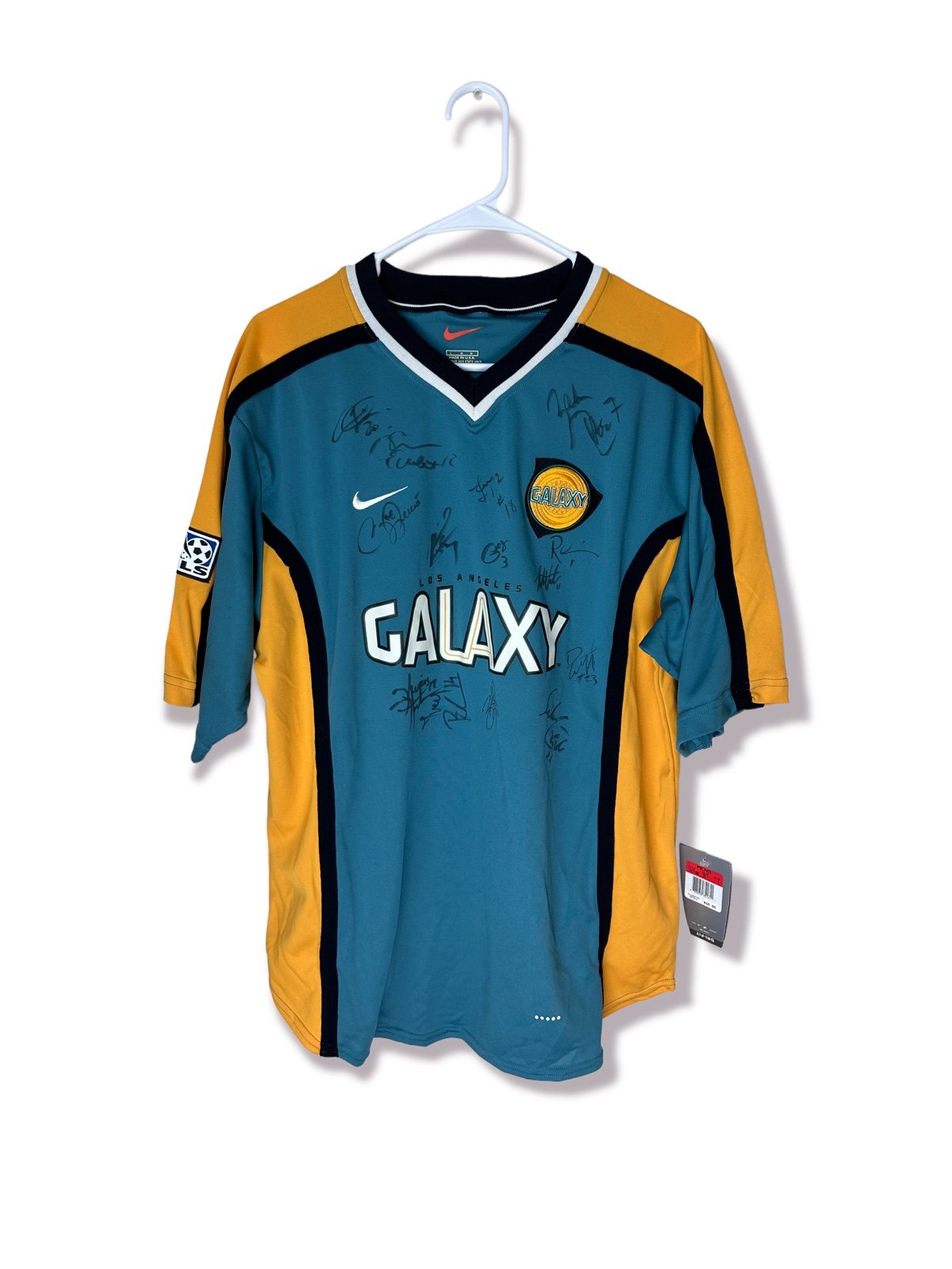 LA Galaxy Squad Signed Early 2000’s Soccer Jersey
