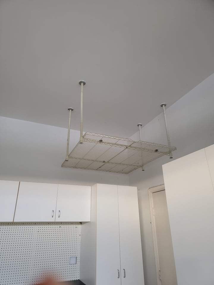 Garage ceiling racks