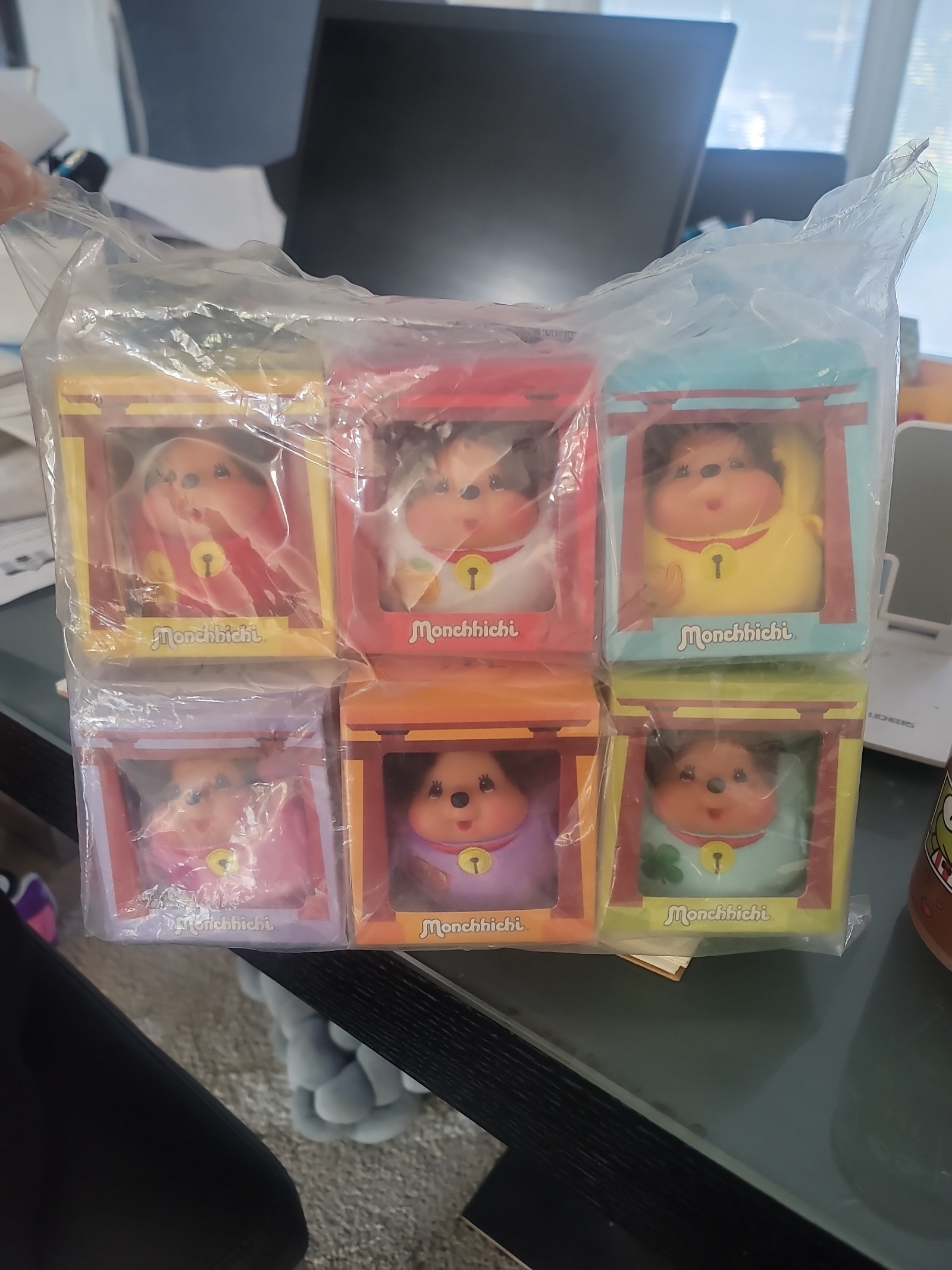 Monchhichi dolls - 2016 McDonald’s And Monchhichi set