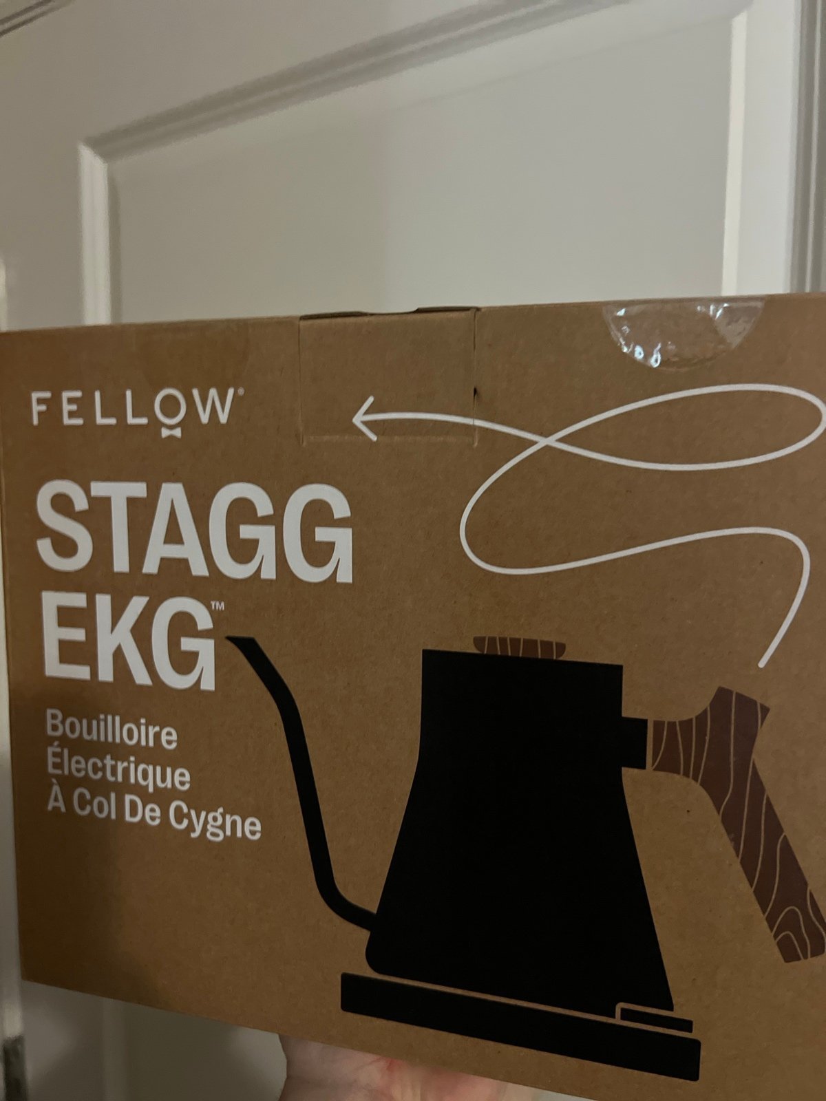 fellow stagg EKG new! MATTE BLACK / WALNUT HANDLE