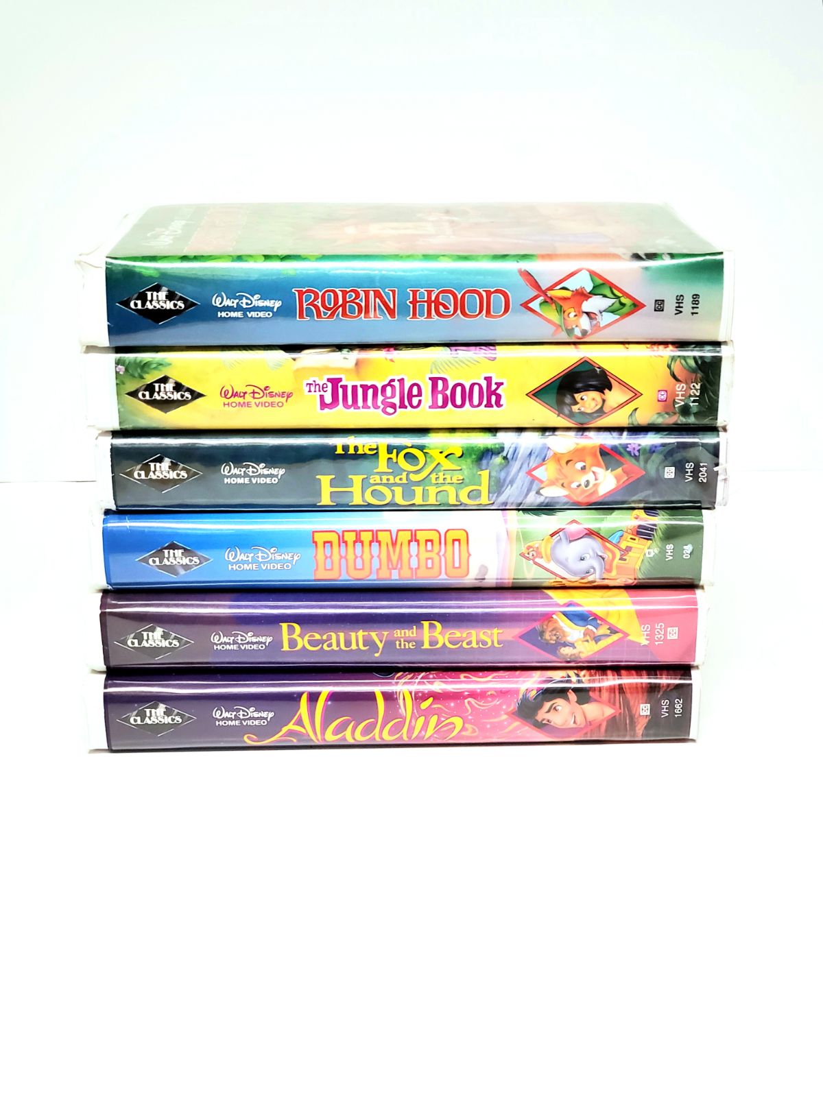 Disney Black Diamond Classic VHS Lot of