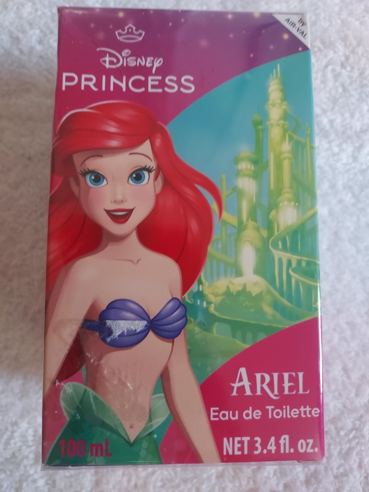 NWT DISNEY PRINCESS ARIEL EAU DE TOILETTE 3.4 FL OZ #2