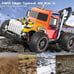 TEMI Hobby Grade 1:16 Scale Remote Control Car,4WD High Speed 40 Km/h All Terrai