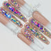 3X XXXL BALLERINA- SPARKLE-Gel Press on Nails