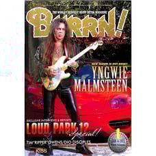Burrn! Magazine Issue #1 January 2013 Yngwie Malmsteen Cover Heavy Metal Japan