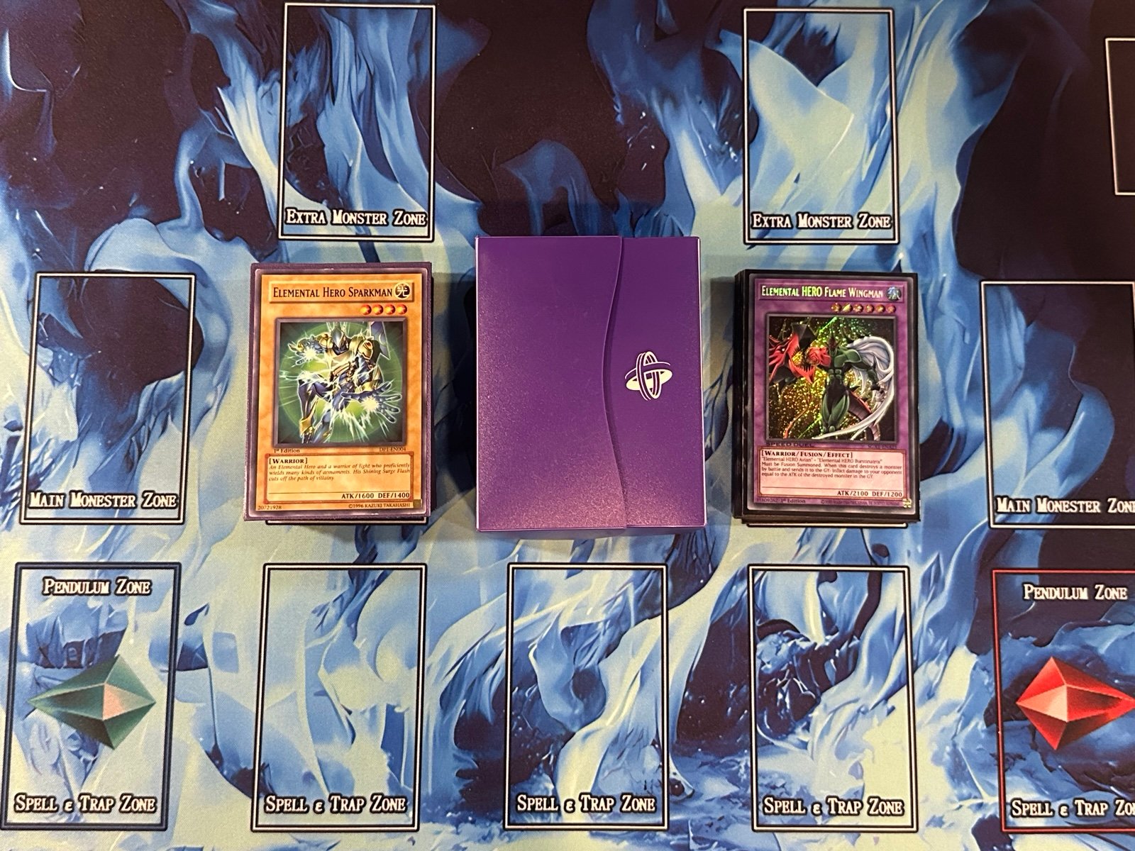 Playground Style Elemental Hero Deck! + Deck, Sleeves, & Mystery Cards!