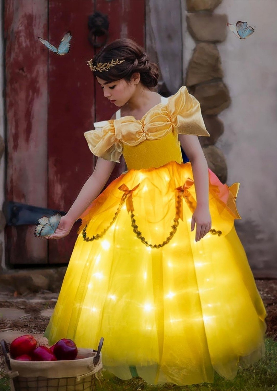 Princess Bell LED Light Up Dress/Halloween Costume