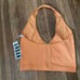 UO Jackie Seamless Zip-Up Halter Bra Top Size M/L Out From Under Sold Out