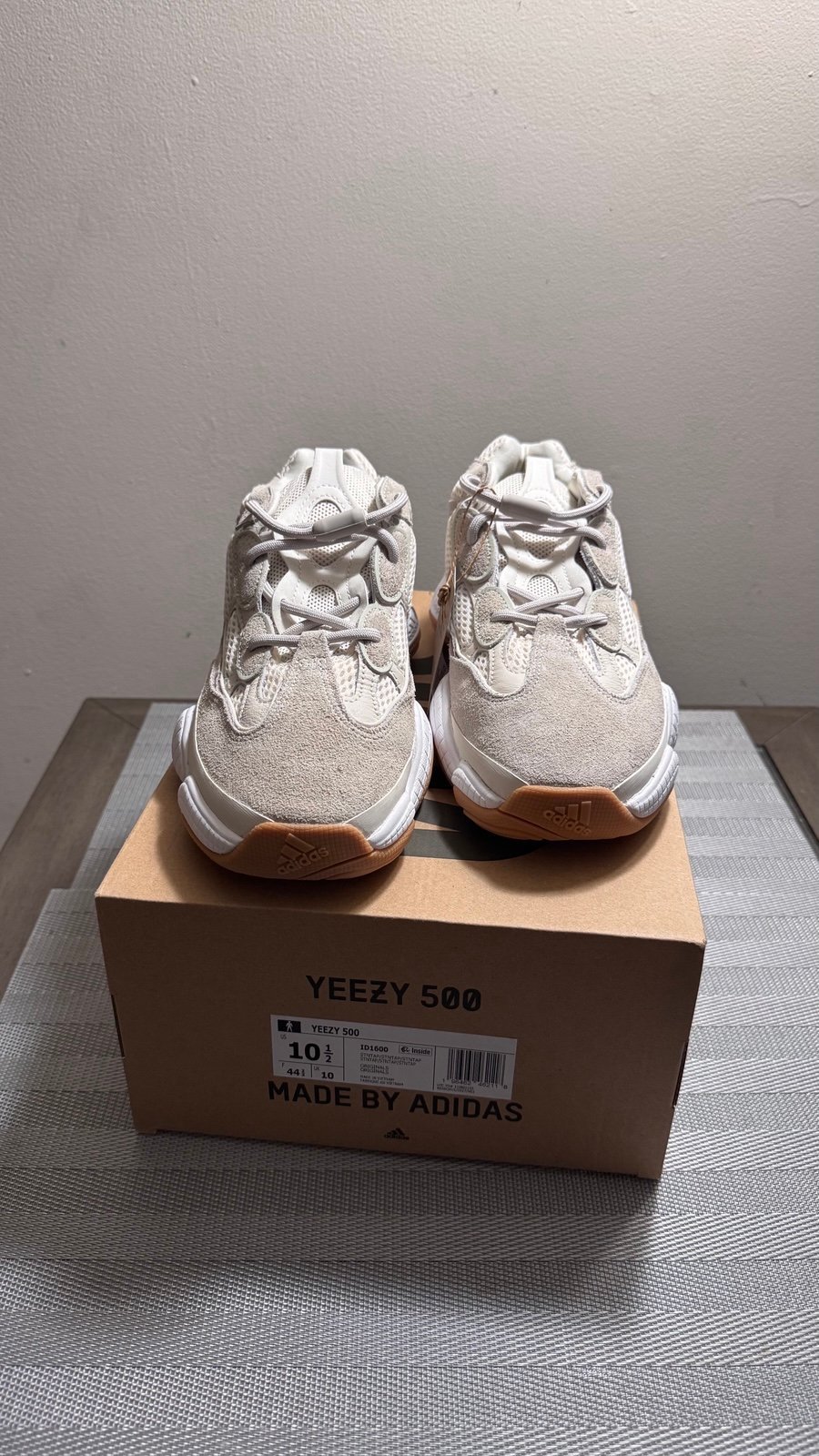 Size 10.5 Yeezy 500