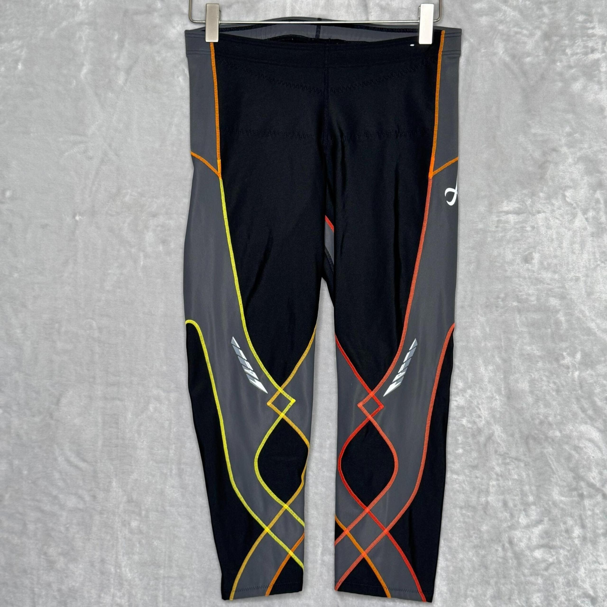 CW-X Mens Medium PerformX Compression Tight Pant Endurance Muscle Support