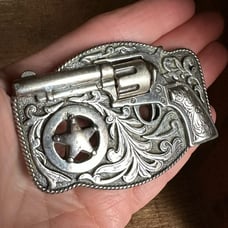Revolver Belt Buckle