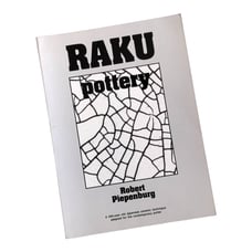 Raku Pottery (1991) by Robert Piepenburg Vintage Softcover Book SIGNED COPY