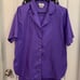 Vintage 1980’s park place fashions short sleeve button down & pants suit set