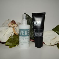 Verb Bundle - 4oz Ghost Prep Heat Protection & 6.5oz Leave In Mist - Full Size