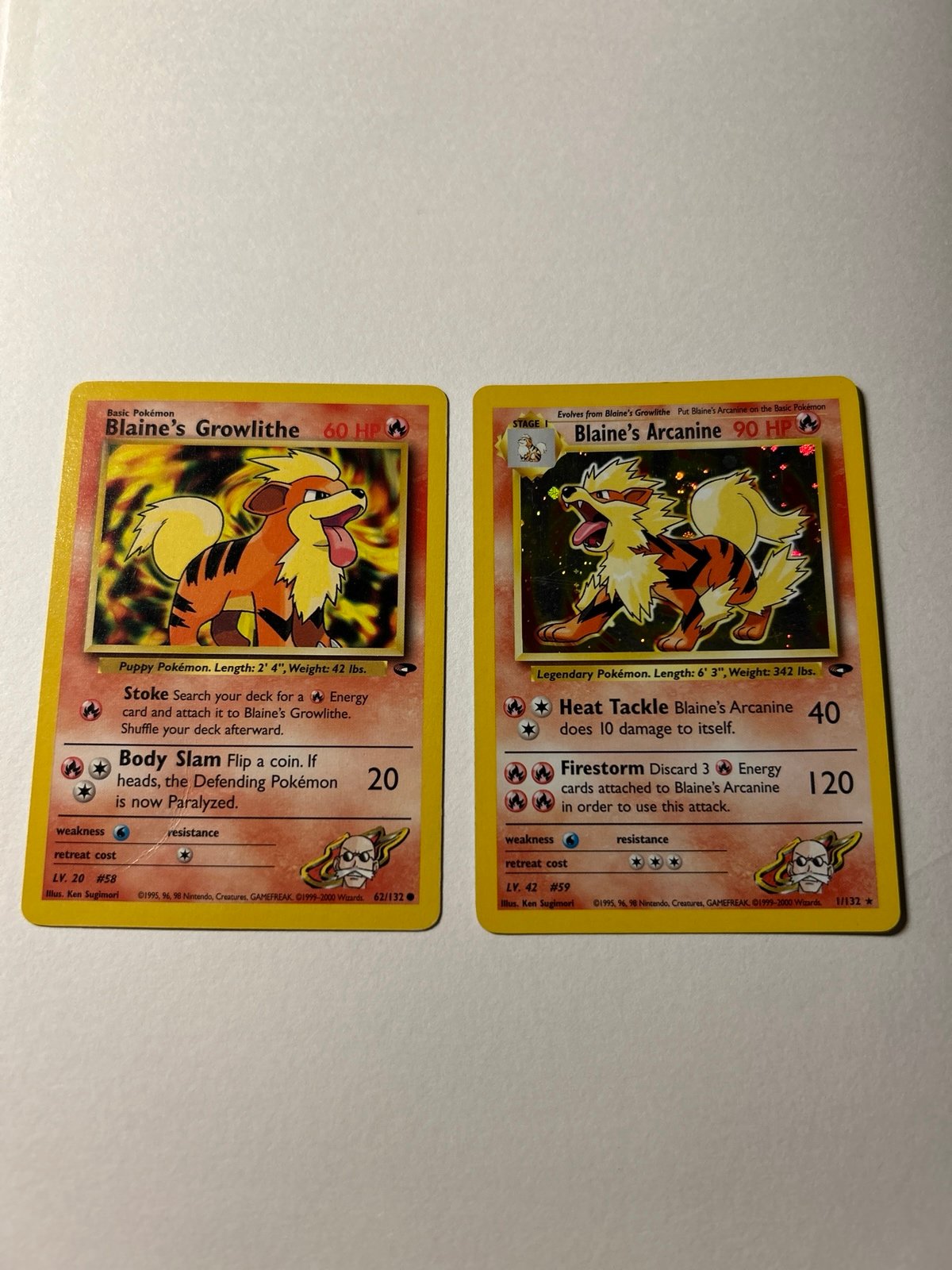 Blaine’s Arcanine