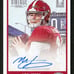 MAC JONES 2021 ONYX VINTAGE FOOTBALL AUTO BLUE INK ROOKIE CARD /400