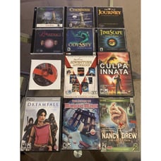 Lot of 12 PC Adventure Games - Journey, Odyssey, TimeScape, Dreamfall, Margrave