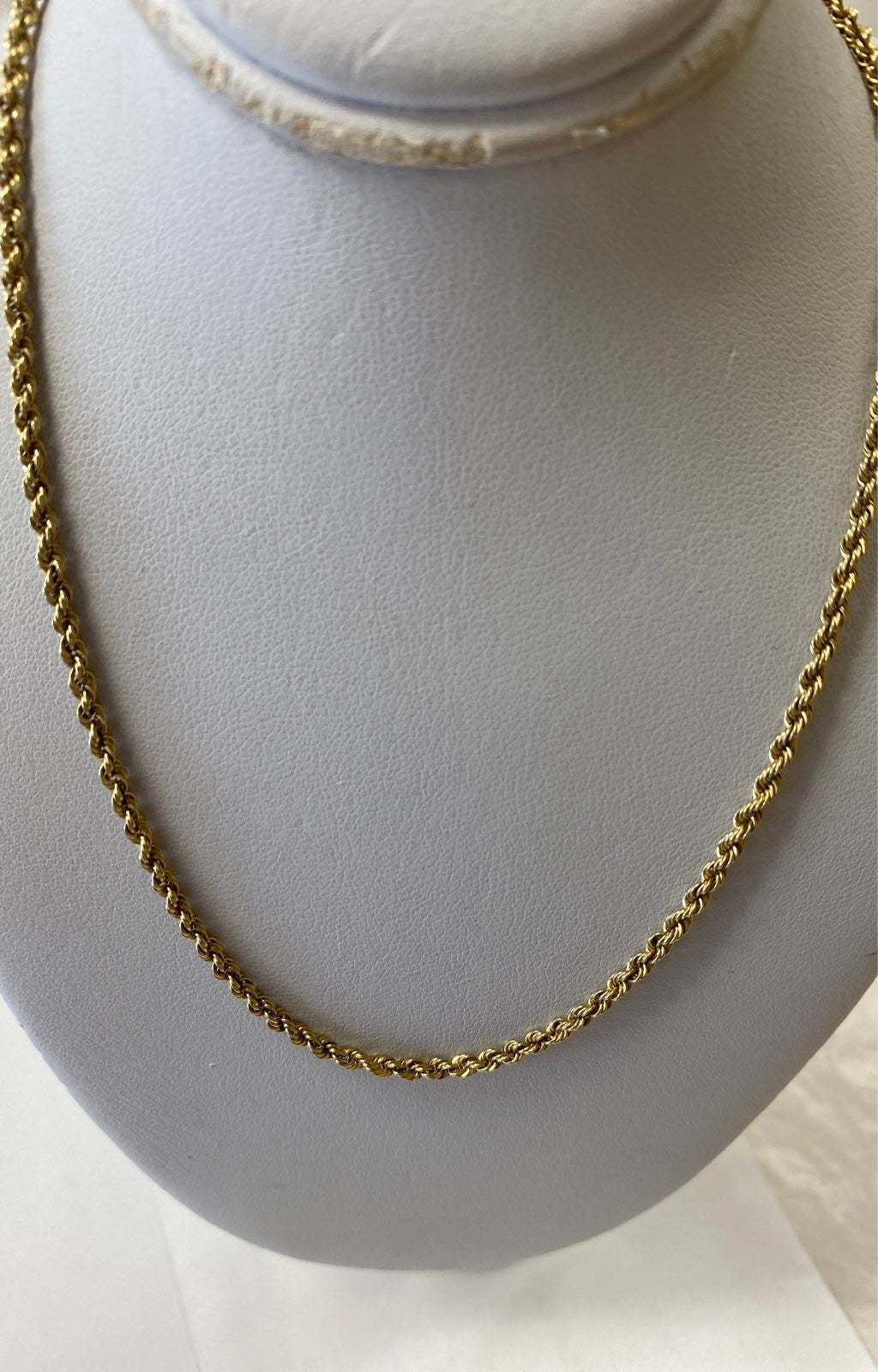 14K Solid Gold Rope Chain