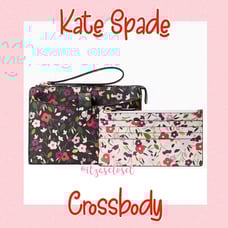 Kate Spade Laurel Way Boho Floral Large Roxanna Crossbody Bag Purse NWT