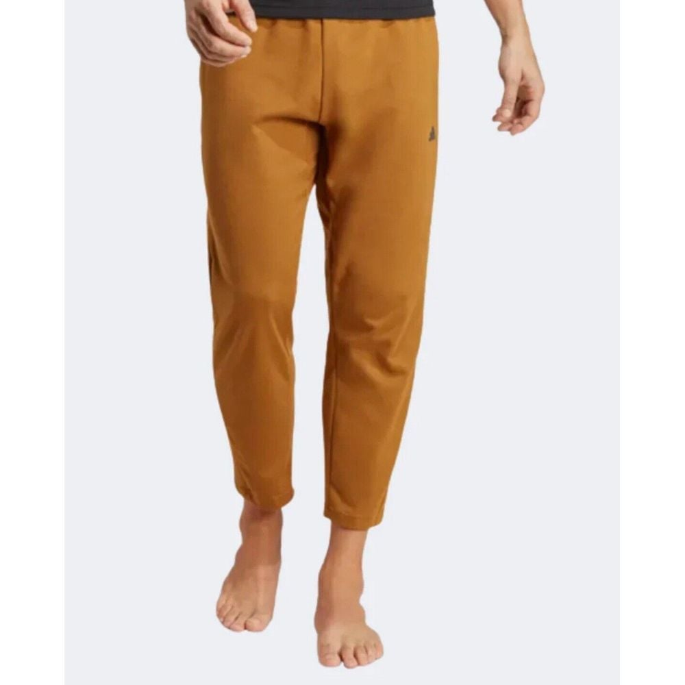 Adidas Yoga Base Pants Men's XL Bronze Strata/Carbon Training Style IC7284 NEW
