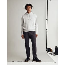 Madewell Men's Athletic Slim Chino Pants: COOLMAX® Edition, Thunder Cloud, 36X32