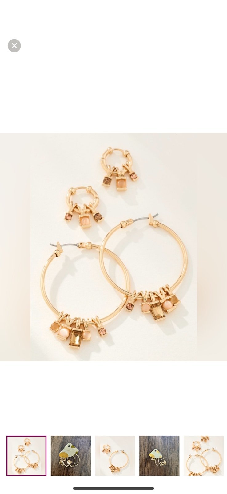 Anthropologie earring