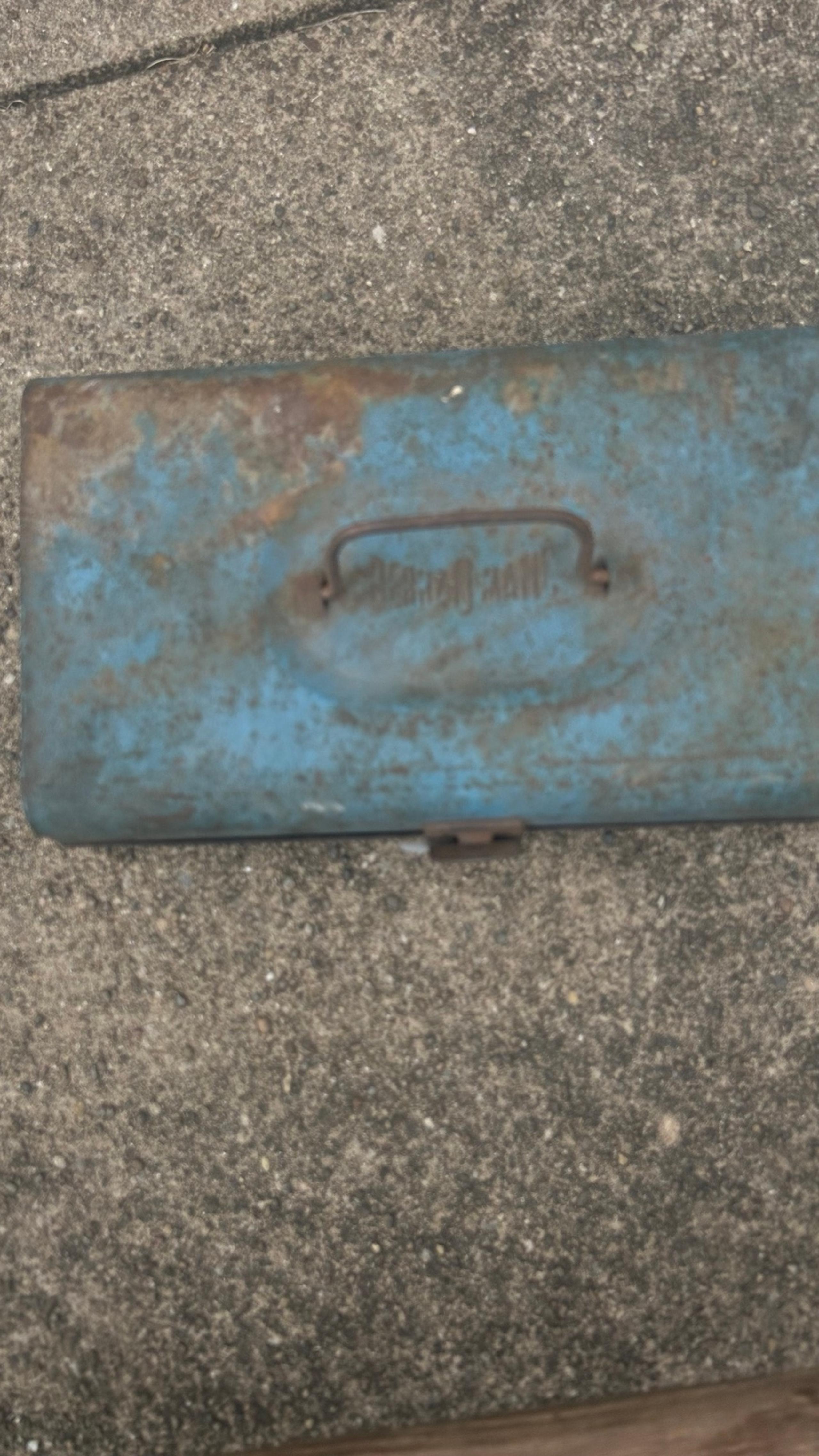 Vintage Bernz O Matic tool box