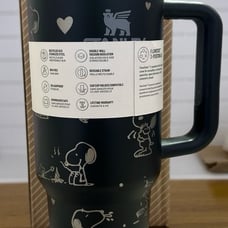 Snoopy black Stanley 40oz