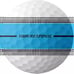 NWT 2 PACK TaylorMade 2025 Tour Response Stripe Golf Balls Color:White/Blue DKS