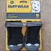 Ruffwear Grip Trex Dog Training Boots Obsidian Black Size 2.25 inches