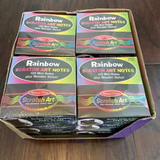 Melissa and Doug Rainbow Scratch Art Notes