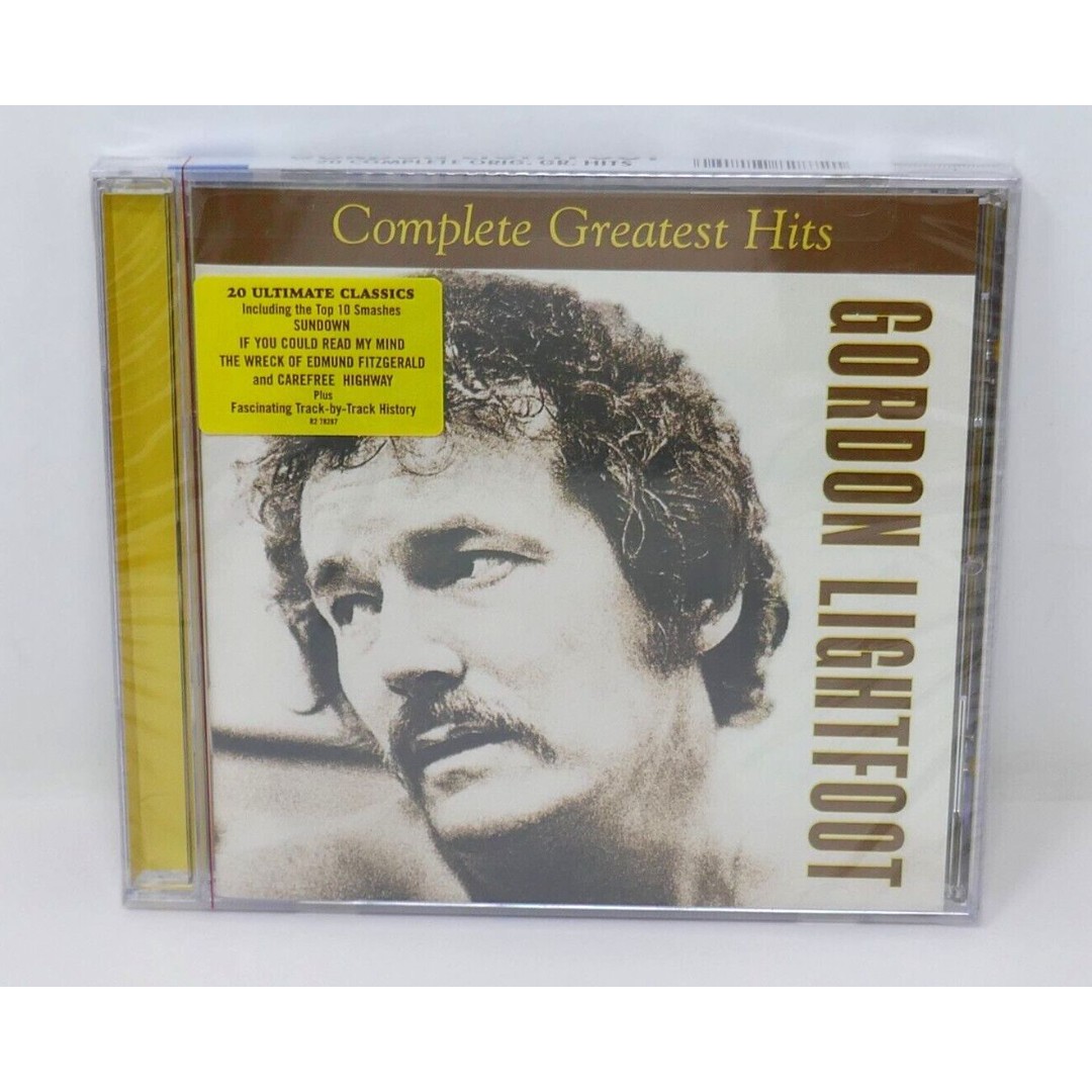 The Complete Greatest Hits by Gordon Lightfoot (CD, Apr-2002, Rhino (Label)) NEW