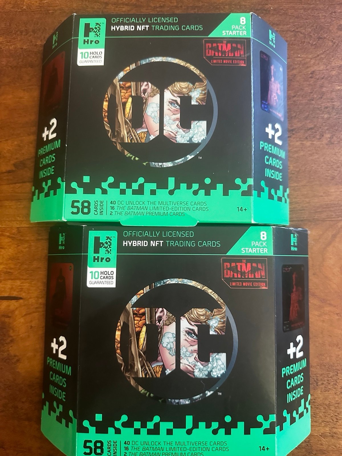 DC HRO 8 Booster Pack Box Chapter 1 x 2 Limited Edition