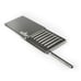 The Royal Box Classic Titanium Space Snuff Box Wallet w/ Built in 3” Metal Straw