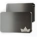 The Royal Box Classic Titanium Space Snuff Box Wallet w/ Built in 3” Metal Straw