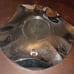 1-USED Dante wheel center cap chromed