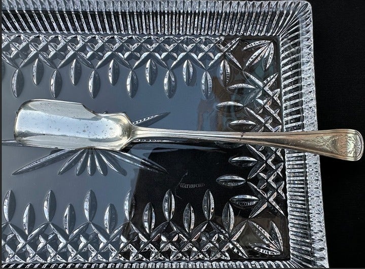 Antique Gorham STERLING SILVER Cheese Scoop, 68g, 8 1/2\