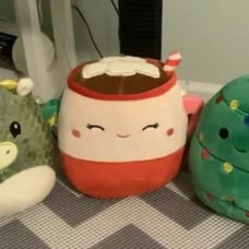 NWT Squishmallow 5” MARSHINA Hot Chocolate, Carol The Christmas Tree & Marty