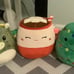 NWT Squishmallow 5” MARSHINA Hot Chocolate, Carol The Christmas Tree & Marty