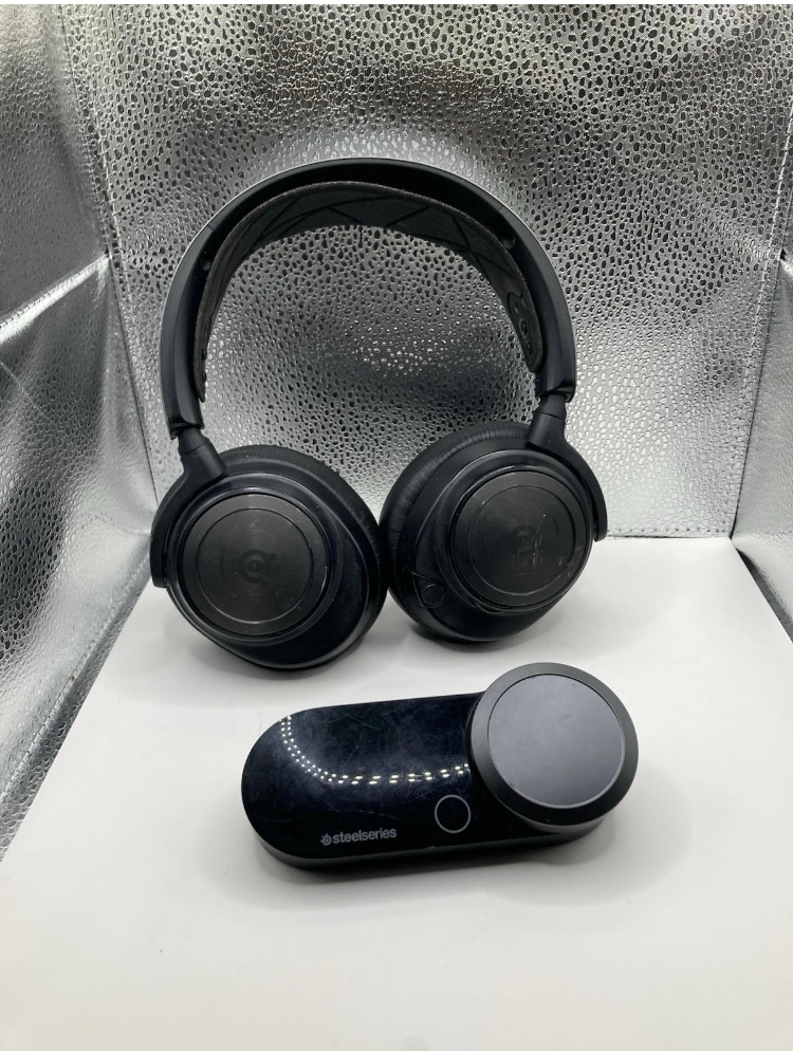 SteelSeries Arctis Nova Pro Wired Over-Ear Gaming Headset with station