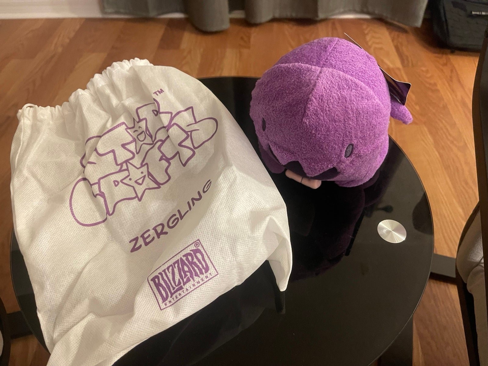 Zergling Plush 2014 Starcraft New with Tags and Bag Blizzard Starcrafts
