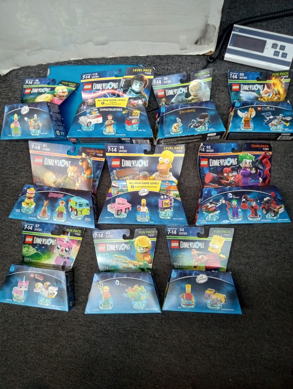 10 Lego dimensions 71211/71237/71228/71229/71206/71202/71218/ 71232/71231/71227