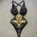 one piece european elegant swimsuit